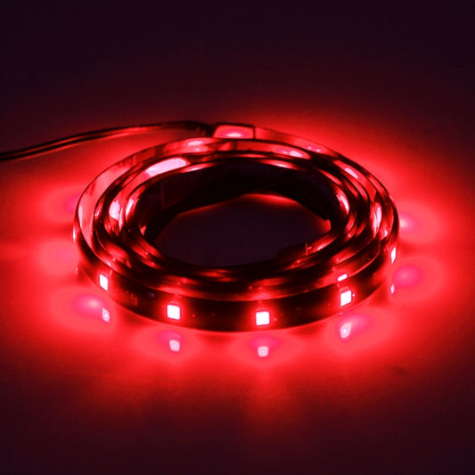 5 PCS 90cm 45 LED Waterproof Flexible Car Strip Light, DC 12V(Red Light) - In Car by buy2fix | Online Shopping UK | buy2fix