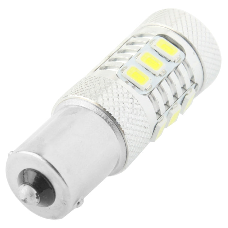 1156 11W White LED Turn Light for Vehicles, DC 12-30V, 12 LED SMD 5630 Light + 5W 1 LED CREE Light - In Car by buy2fix | Online Shopping UK | buy2fix