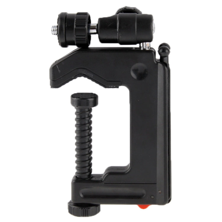 Portable Multi-Function Folding Clamp Tripod for Mini Card Digital Camera(Black) - Camera Accessories by buy2fix | Online Shopping UK | buy2fix