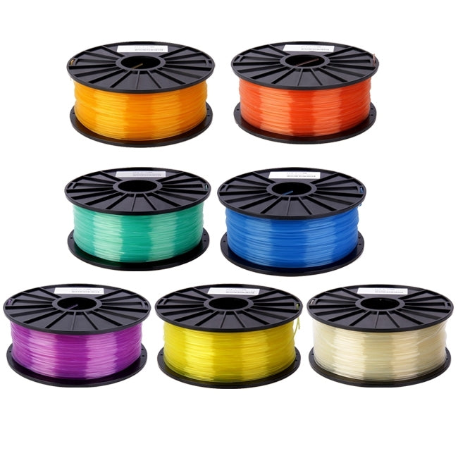PLA 3.0 mm Transparent 3D Printer Filaments, about 115m(Purple) - Consumer Electronics by buy2fix | Online Shopping UK | buy2fix