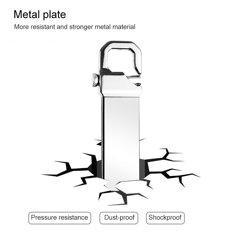 32GB Metallic Keychains Style USB 2.0 Flash Disk - Computer & Networking by buy2fix | Online Shopping UK | buy2fix