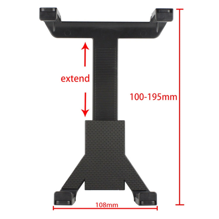 Car Mount Holder Kit Stand For iPad 4，New iPad (iPad 3) / iPad 2 ,iPad ,iPad mini 1 / 2 / 3，Galaxy TAB(Black) - Car Holders by buy2fix | Online Shopping UK | buy2fix