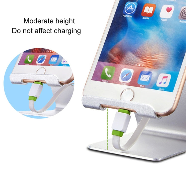 Aluminum Stand Desktop Holder for iPad, iPhone, Galaxy, Huawei, Xiaomi, HTC, Sony, and other Mobile Phones or Tablets(Blue) - Desktop Holder by buy2fix | Online Shopping UK | buy2fix