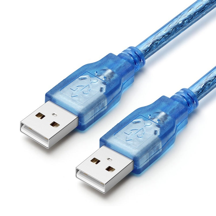 USB 2.0 AM to AM Cable, Length: 30cm(Blue) - USB Cable by buy2fix | Online Shopping UK | buy2fix