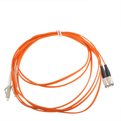 LC-FC Dual-Core Multi Mode Fiber Optic Jumper,Length: 3m - Fiber Optic Jumper by buy2fix | Online Shopping UK | buy2fix