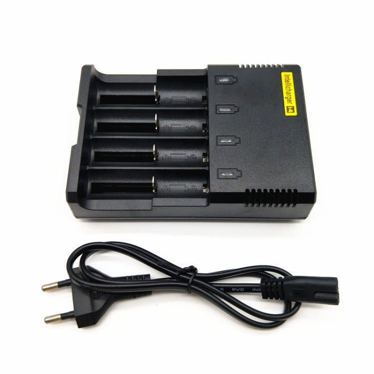 Universal Lithium Battery Charger for 26650 / 22650 / 18650 / 17670 / 18490 / 17500 / 17335 / 16340 / 14500 / 10440 (100V - 240V)(Black) - Consumer Electronics by buy2fix | Online Shopping UK | buy2fix