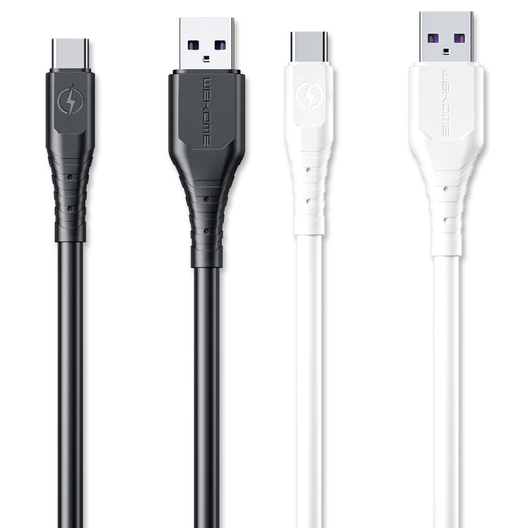 WK WDC-152 6A Type-C / USB-C Fast Charging Data Cable, Length: 3m (Black) - USB-C & Type-C Cable by WK | Online Shopping UK | buy2fix