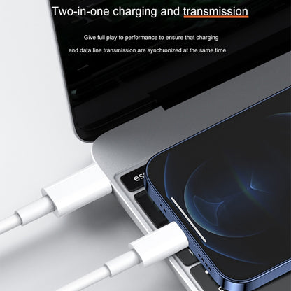 20W 9V/2A 1M USB-C / Type-C to 8 Pin PD Fast Charging Cable for iPhone, iPad, Cable Length: 1m(White) - Apple Accessories by buy2fix | Online Shopping UK | buy2fix