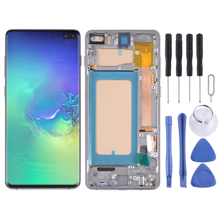 TFT LCD Screen For Samsung Galaxy S10+ SM-G975 Digitizer Full Assembly with Frame - Repair & Spare Parts by buy2fix | Online Shopping UK | buy2fix