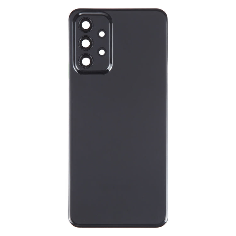 For Samsung Galaxy A23 5G SM-A236A Original Battery Back Cover with Camera Lens Cover(Black) - Back Cover by buy2fix | Online Shopping UK | buy2fix