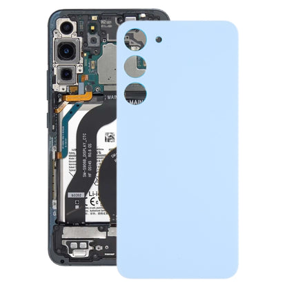 For Samsung Galaxy S23+ SM-S916B OEM Glass Battery Back Cover(Blue) - Repair & Spare Parts by buy2fix | Online Shopping UK | buy2fix