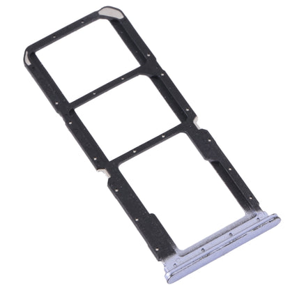 SIM Card Tray + SIM Card Tray + Micro SD Card Tray for OPPO A56 5G(Purple) - Card Socket by buy2fix | Online Shopping UK | buy2fix