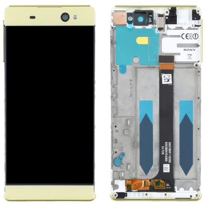 Original LCD Screen For Sony Xperia XA Ultra F3212 Digitizer Full Assembly with Frame(Gold) - Repair & Spare Parts by buy2fix | Online Shopping UK | buy2fix