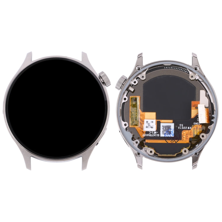 Original LCD Screen For Xiaomi Watch S1 Pro Digitizer Full Assembly with Frame (Silver) - Repair & Spare Parts by buy2fix | Online Shopping UK | buy2fix