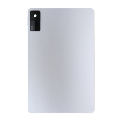 For Xiaomi Redmi Pad Original Battery Back Cover with Camera Lens Cover(Silver) - Repair & Spare Parts by buy2fix | Online Shopping UK | buy2fix