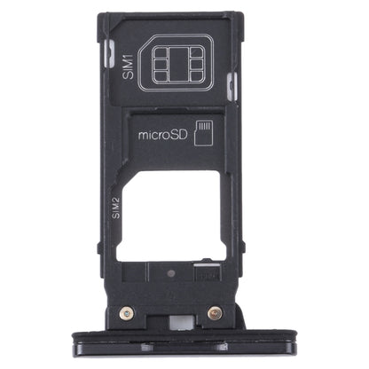 For Sony Xperia XZ2 Premium Original SIM Card Tray + SIM / Micro SD Card Tray (Black) - Repair & Spare Parts by buy2fix | Online Shopping UK | buy2fix