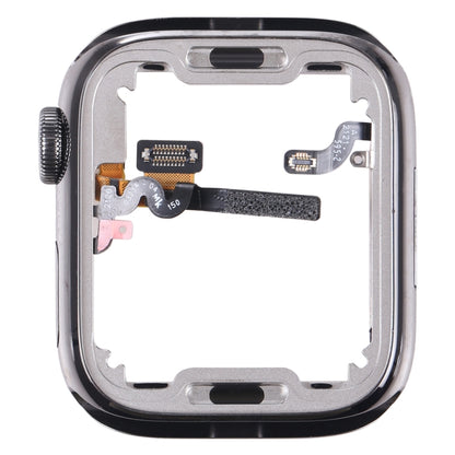 For Apple Watch Series 7 41mm Middle Frame Bezel Plate with Loudspeaker / Power / Rotating Shaft Flex Cable - Repair & Spare Parts by buy2fix | Online Shopping UK | buy2fix