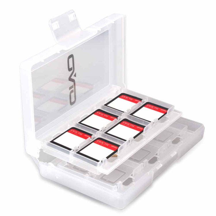OIVO IV-SW029 24in1 Game Memory Card Storage Box Card Case Holder For Nintendo Switch(White) - Others by OIVO | Online Shopping UK | buy2fix