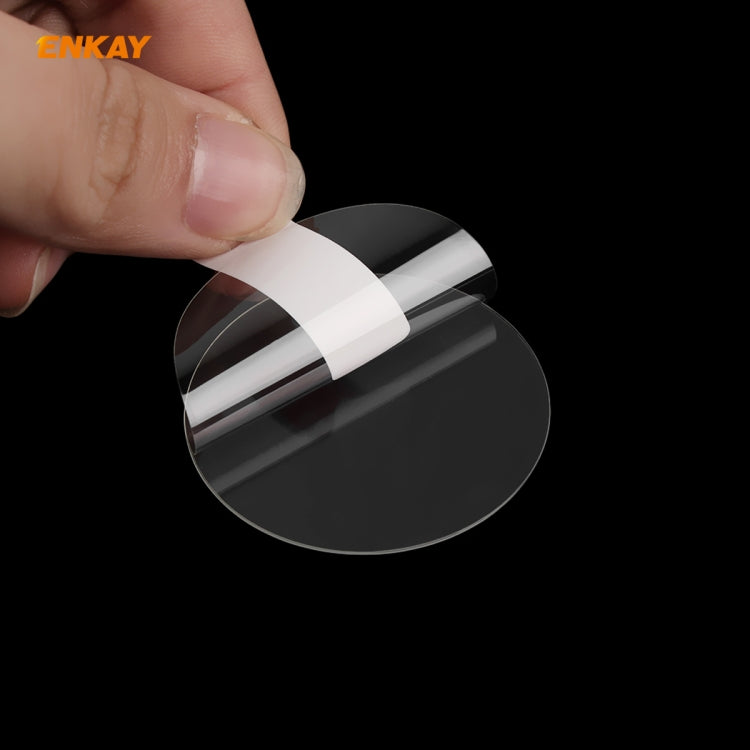 For Garmin Swim 2 ENKAY Hat-Prince 0.2mm 9H 2.15D Curved Edge Tempered Glass Screen Protector  Watch Film - Screen Protector by ENKAY | Online Shopping UK | buy2fix