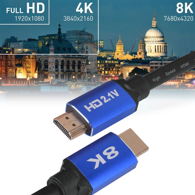 HD08 8K Ultra Clear HDMI 2.1 TV Computer Projection Set-top Box HDMI Cable, Cable Length:2m - Cable by buy2fix | Online Shopping UK | buy2fix