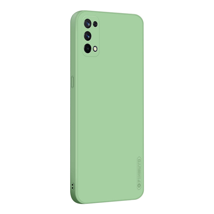 For OPPO Realme X7 / Realme Q2 Pro PINWUYO Touching Series Liquid Silicone TPU Shockproof Case(Green) - Realme Cases by PINWUYO | Online Shopping UK | buy2fix