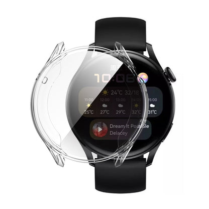 For Huawei Watch 3 46mm ENKAY Hat-Prince Full Coverage Transparent Soft Case TPU HD Clear Cover - Watch Cases by ENKAY | Online Shopping UK | buy2fix