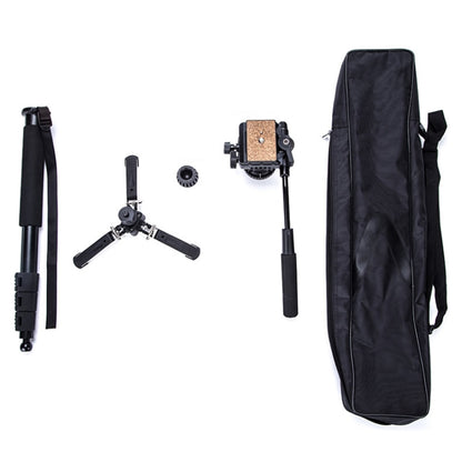 YUNTENG VCT-288 Tripod Mount Monopod with Fluid Drag Head - Camera Accessories by buy2fix | Online Shopping UK | buy2fix