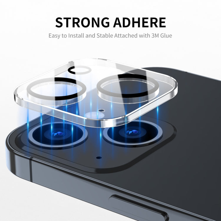 For iPhone 13 / 13 Pro 2pcs ENKAY Hat-Prince 9H Rear Camera Lens Tempered Glass Film - iPhone 13 Tempered Glass by ENKAY | Online Shopping UK | buy2fix