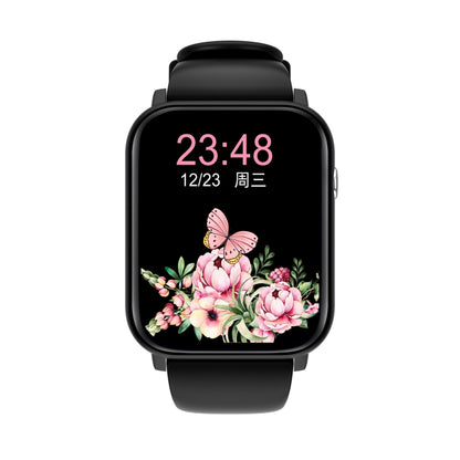 Q28 1.8 inch Color Screen Smart Watch,Support Heart Rate Monitoring / Blood Pressure Monitoring(Black) - Smart Wear by buy2fix | Online Shopping UK | buy2fix