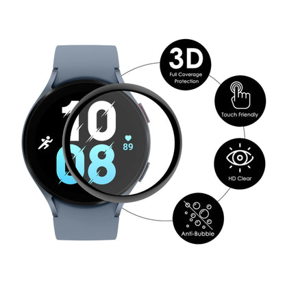 5 PCS For Samsung Galaxy Watch5 44mm ENKAY 3D Full Coverage PC + PMMA HD Screen Protector Film - Screen Protector by ENKAY | Online Shopping UK | buy2fix