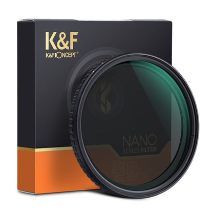 K&F CONCEPT KF01.1135 82mm ND2 To ND32 Variable Fader ND Filter Neutral Density Filter - Camera Accessories by K&F | Online Shopping UK | buy2fix