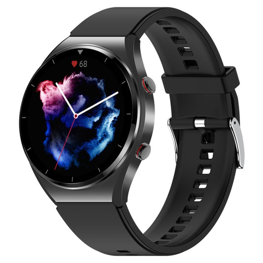 E09 1.32 inch Color Screen Smart Watch,Support Heart Rate Monitoring / Blood Pressure Monitoring(Black) - Smart Wear by buy2fix | Online Shopping UK | buy2fix