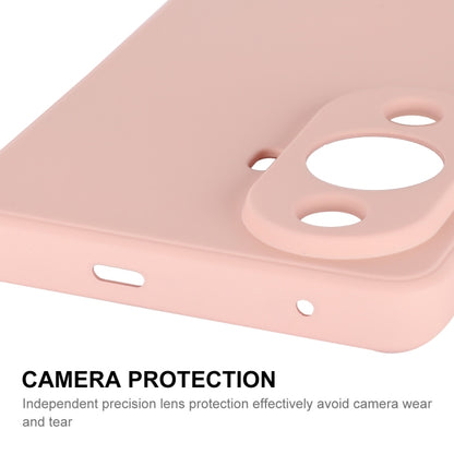 For Huawei Nova 11 ENKAY Liquid Silicone Phone Case with Tempered Glass Film(Pink) - Huawei Cases by ENKAY | Online Shopping UK | buy2fix