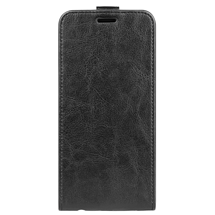 For Redmi Note 12S R64 Texture Single Vertical Flip Leather Phone Case(Black) - Xiaomi Cases by buy2fix | Online Shopping UK | buy2fix