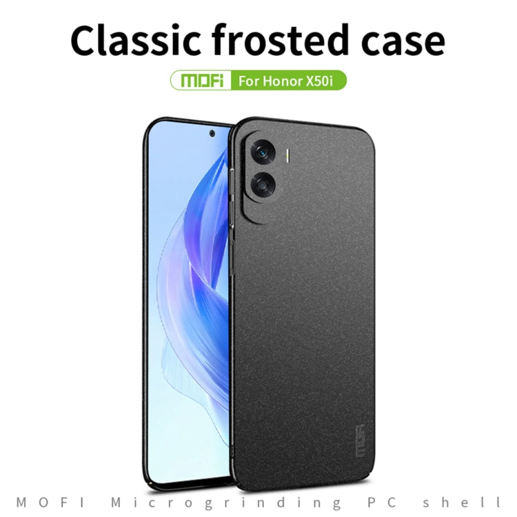 For Honor X50i / 90 Lite MOFI Fandun Series Frosted PC Ultra-thin All-inclusive Phone Case(Red) - Honor Cases by MOFI | Online Shopping UK | buy2fix