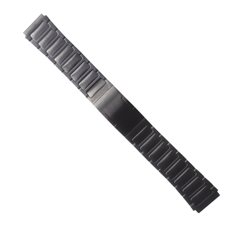 For Amazfit GTR 4 22mm I-Shaped Titanium Alloy Watch Band(Grey) - Watch Bands by buy2fix | Online Shopping UK | buy2fix