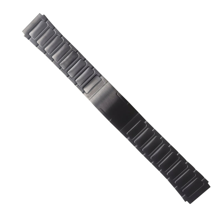 For Xiaomi Haylou RT2 LS10 22mm I-Shaped Titanium Alloy Watch Band(Grey) - Watch Bands by buy2fix | Online Shopping UK | buy2fix