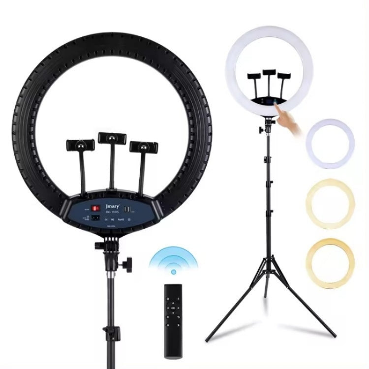 JMARY FM-19RS Photography LED Ring Fill Light 19-inch Touch Control Beauty Light(US Plug) -  by Jmary | Online Shopping UK | buy2fix