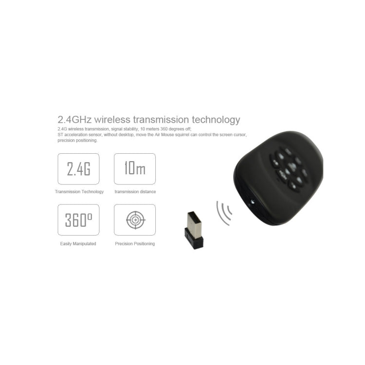 C120 2.4G Mini Keyboard Wireless Remote Mouse with 3-Gyro & 3-Gravity Sensor for PC / HTPC / IPTV / Smart TV and Android TV Box etc(Black) - Computer & Networking by buy2fix | Online Shopping UK | buy2fix