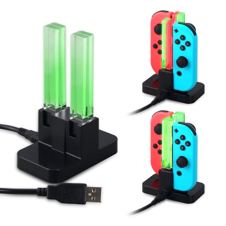 DOBE TNS-875 Charger Dock Charging Station Stand For Nintendo Switch Joy-Con - Toys & Hobbies by DOBE | Online Shopping UK | buy2fix