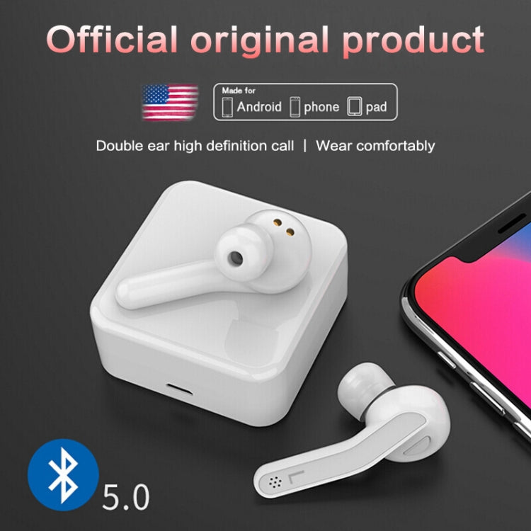 T88 Mini Touch Control Hifi Wireless Bluetooth Earphones TWS Wireless Earbuds with Charger Box(Black) - TWS Earphone by buy2fix | Online Shopping UK | buy2fix