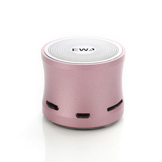 EWA A109M  Portable Bluetooth Speaker Wireless Heavy Bass Bomm Box Subwoofer Phone Call Surround Sound Bluetooth Shower Speaker(Rose Gold) - Mini Speaker by EWA | Online Shopping UK | buy2fix