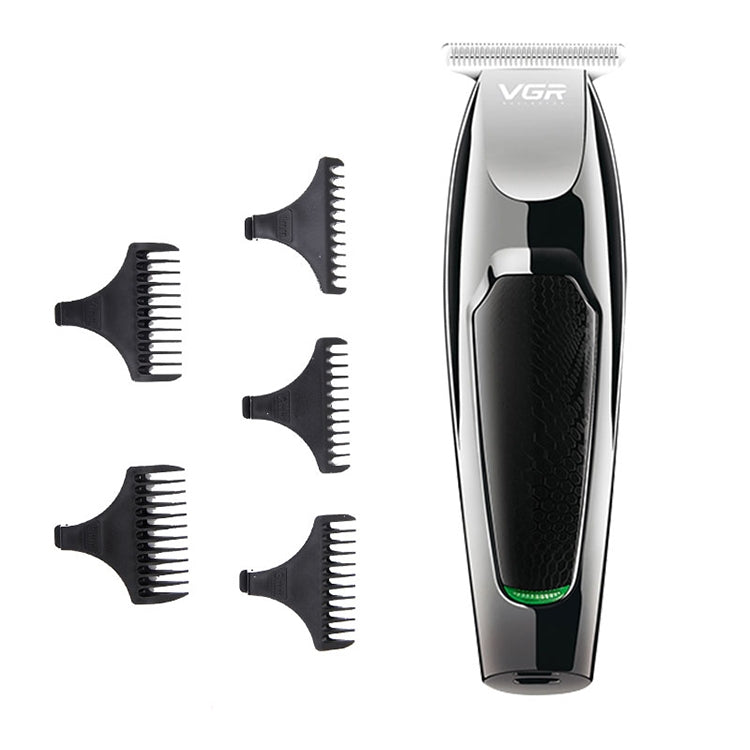 VGR V-030 10W USB Cutter Head Engraving Electric Hair Clipper with 5 Limit Combs - Hair Trimmer by VGR | Online Shopping UK | buy2fix