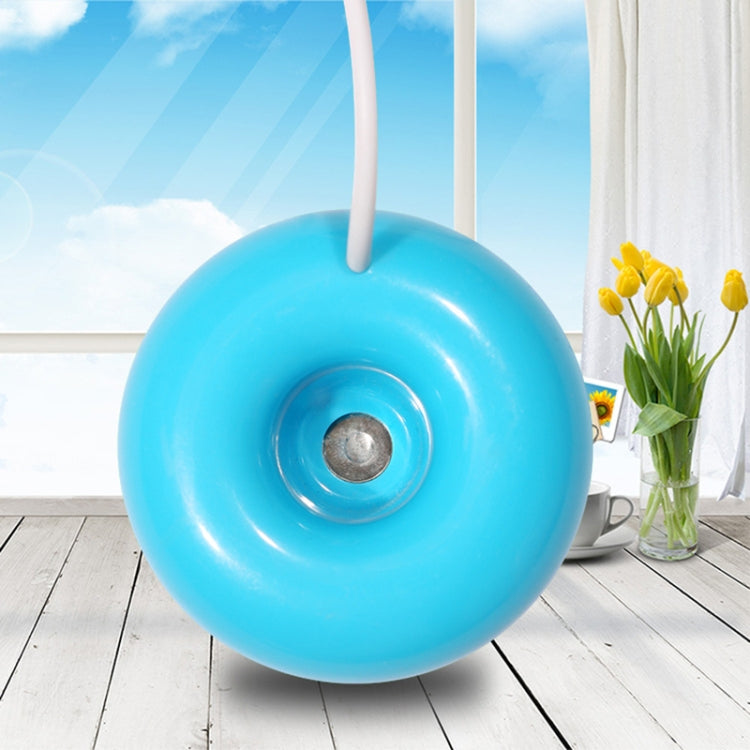 Donut Shape Mini USB Air Humidifier Aroma Diffuser Purifier(Blue) - Home & Garden by buy2fix | Online Shopping UK | buy2fix