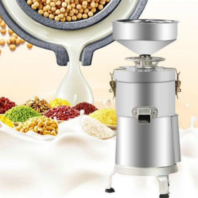 100/1100W Household Stainless Steel Refiner Large Capacity  Slurry Separation Fresh Grinding Soymilk Tofu Machine, CN Plug(Silver) - Home & Garden by buy2fix | Online Shopping UK | buy2fix