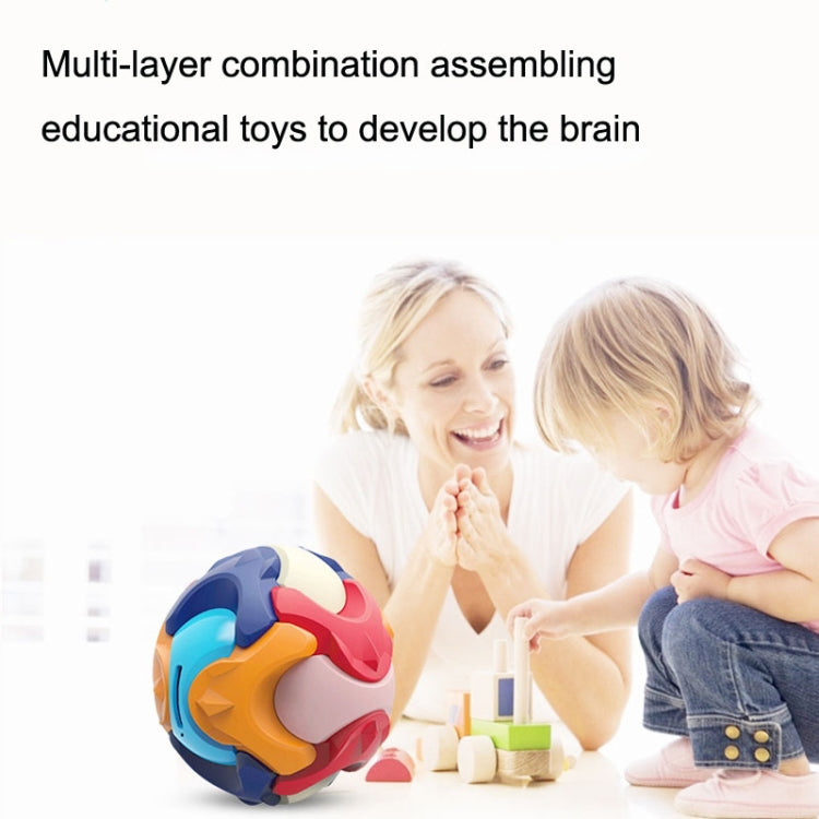 2PCS Children Puzzle Early Education Toys Ball Assembled Piggy Bank, Size:Large (Diamond) - Puzzle Toys by buy2fix | Online Shopping UK | buy2fix