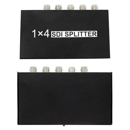 1 In 4 Out SD-SDI / HD-SDI / 3G-SDI Distribution Amplifier Video SDI Splitter(EU Plug) -  by buy2fix | Online Shopping UK | buy2fix