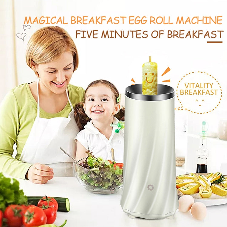 Automatic Multifunctional Egg Roll Maker Electric Egg Boiler Omelette Machine Breakfast Egg Tool(Green) - Home & Garden by buy2fix | Online Shopping UK | buy2fix