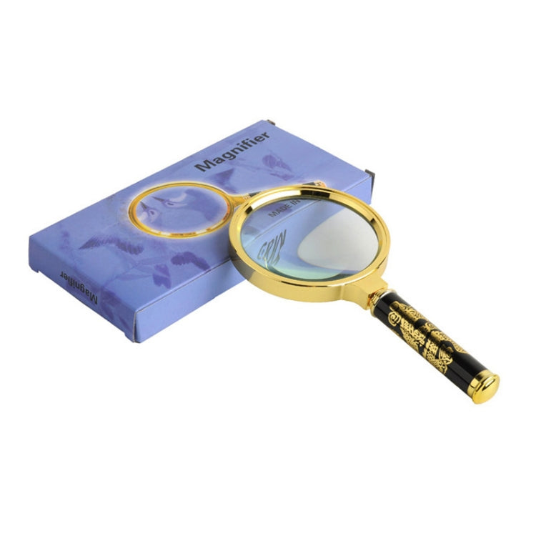 2pcs Elderly Reading Books Handheld Magnifier, Diameter:70mm(Non-removable Handle) - Consumer Electronics by buy2fix | Online Shopping UK | buy2fix