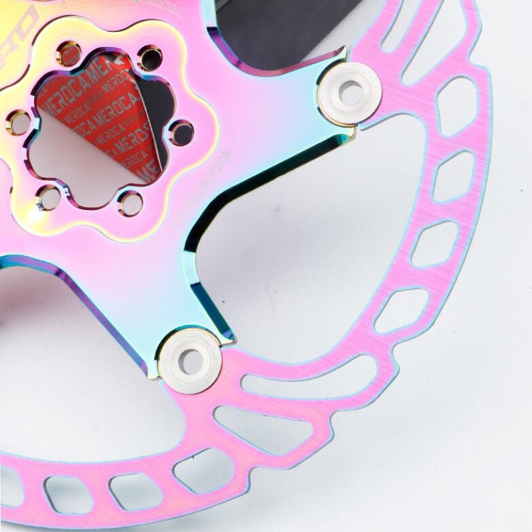 IIIPRO Floating Disc Road Mountain Bike Six Nail Disc Brake Disc, Size:180mm(Colorful) - Outdoor & Sports by IIIPRO | Online Shopping UK | buy2fix